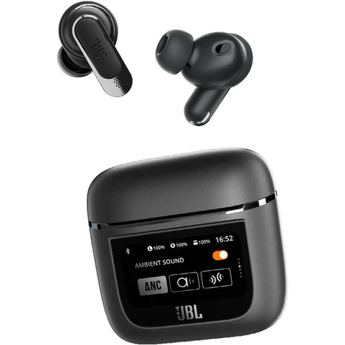 JBL Tour Pro 2 Noise-Canceling True Wireless In-Ear Earbuds with Smart Case BLACK